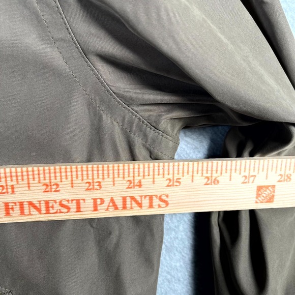 Roundtree & Yorke Bomber Jacket Mens Large Brown Microfiber Full Zip Outdoor - Picture 9 of 9